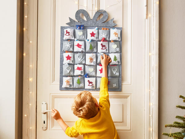 MELINERA(R) Filz-Adventskalender
