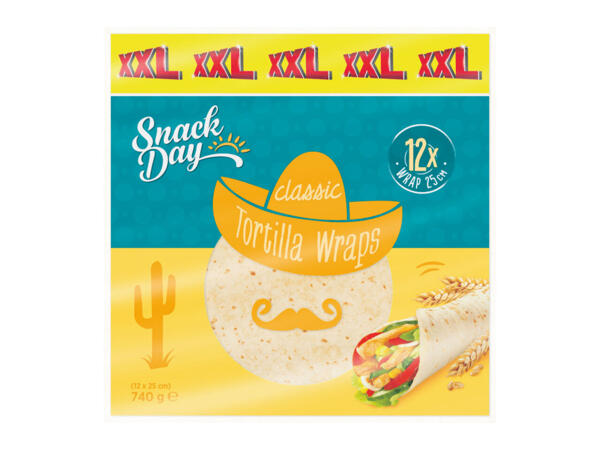 Snack Day Tortilla Wraps XXL