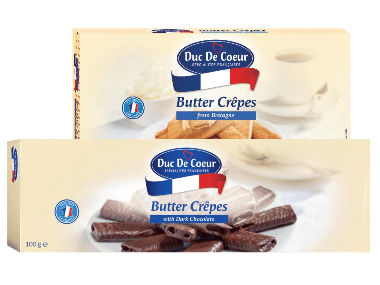 Butter Crepes Biscutis