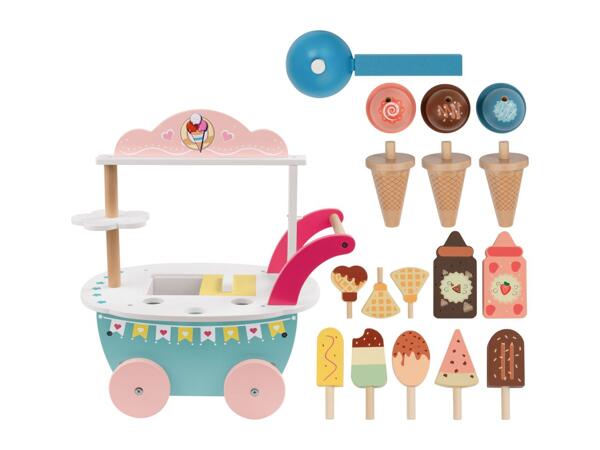 Playtive Ice Cream Cart - 18 Piece set
