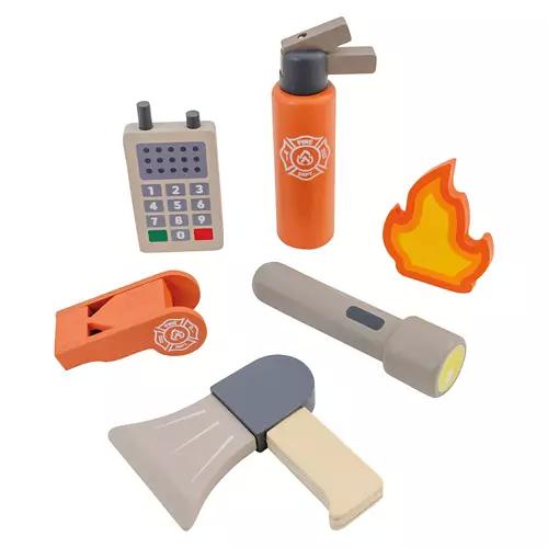 Kids Wooden Roleplay Vest - Firefighter