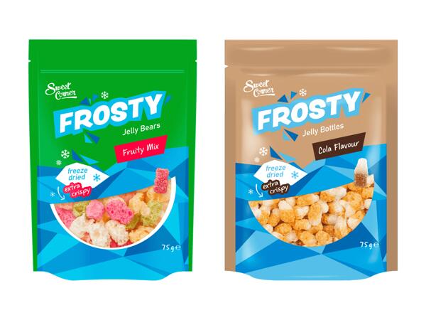 Gommes fruitées lyophilisées