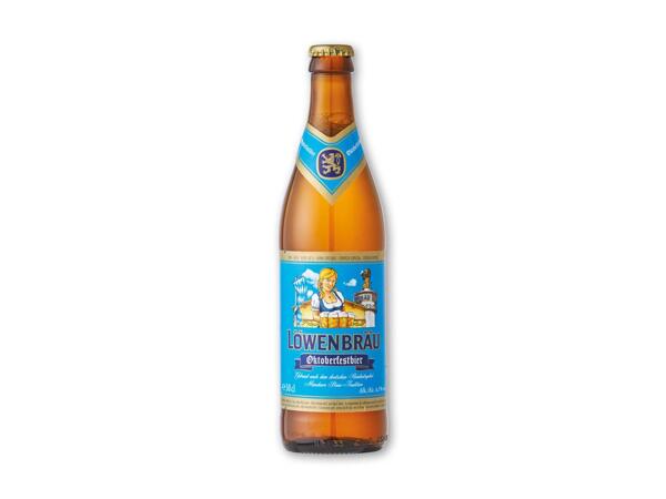 Spaten eller Löwenbräu oktoberfestøl