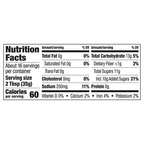 Kansas City Style BBQ Sauce, 19 oz