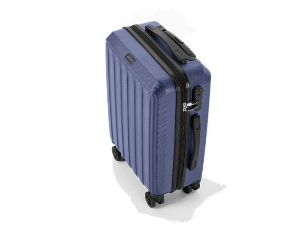 Skořepinový příruční kufr 30 l, modrá