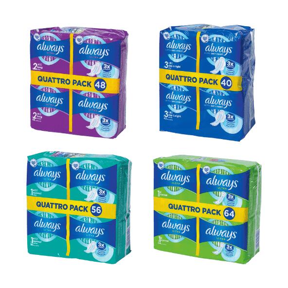 ALWAYS(R) 				Serviettes hygiéniques