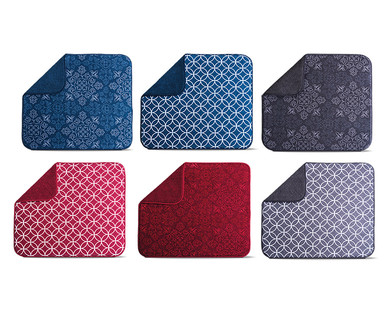 Huntington Home Microfiber Drying Mat or 3-Pack Towels