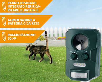 Scaccia animali a ultrasuoni MAGINON