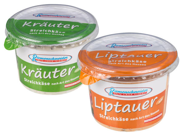 RIEMENSCHNEIDER Streichkäse nach Art des Hauses