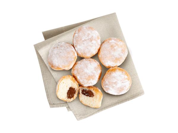 Mini Krapfen mit Schokofüllung