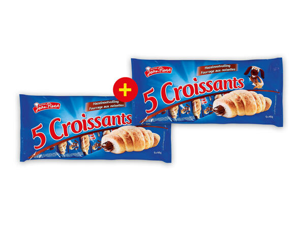 Croissants fourrés aux noisettes