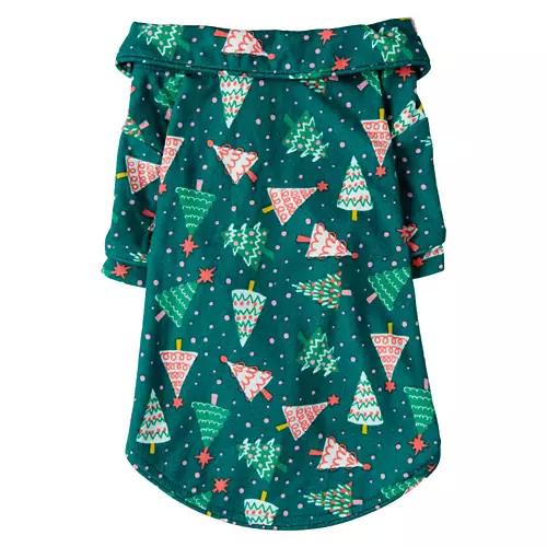 Holiday Pet Pajamas - Christmas Tree, M