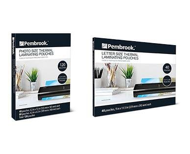 Pembrook
Laminating Pouches