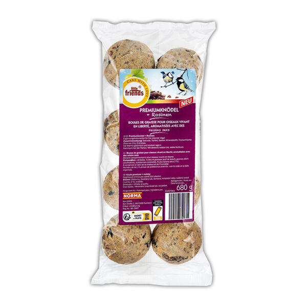 Fruchtknödel / Nussriegel / Futterzapfen
