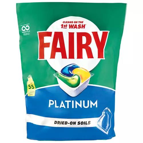 Platinum Dishwasher Tablets Lemon 55 Pack