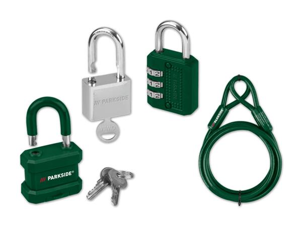Schloss-/Kabel-Sortiment