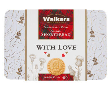 Walkers "With Love" Shortbread 300g