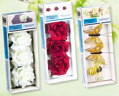 Assortiment de décorations printanières