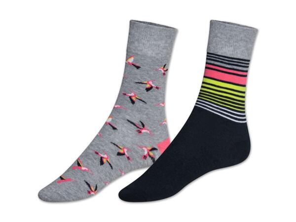 Damen/​Herren Socken, 2 Paar