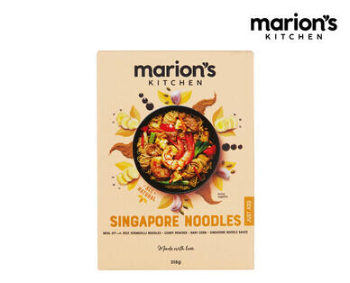 Marion's Meal Kits 309g-318g: Singapore Noodles or Massaman Curry