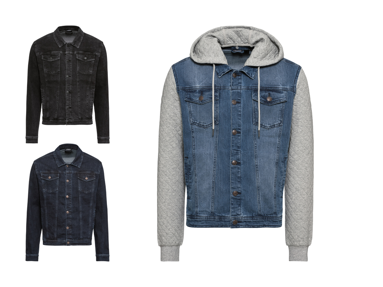 Veste en jean pour homme1