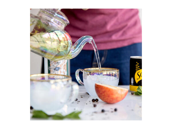 Root7 Gin Teapot & Tea Cups Gift Set