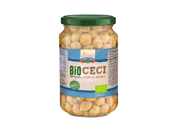 Organic chickpeas