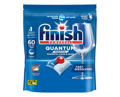 Finish Quantum Essential Dishwasher Tablets 60pk