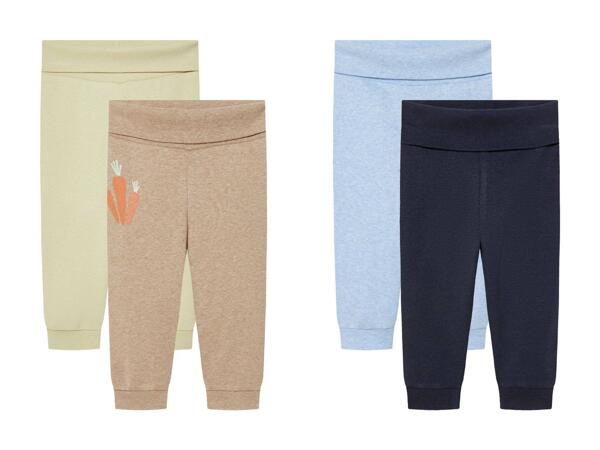 Pantalons de jogging pour bébé, set de 2