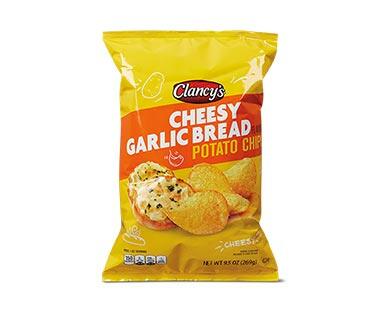 Clancy's Cheesy Garlic Bread Potato Chips