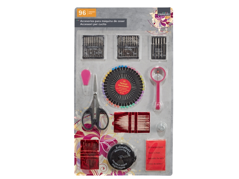 Set of Sewing Accessories or Elastic