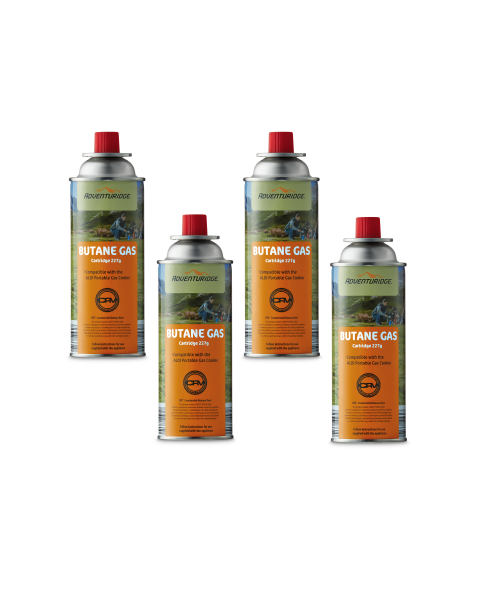 227g CRV Gas Canister Refill 4-Pack