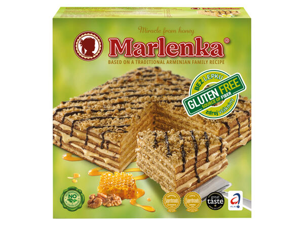 Marlenka Honigtorte mit Nüssen