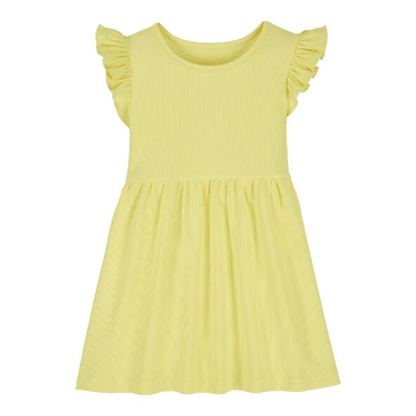 L&D(R) 				Robe en jersey côtelé, 2 pcs