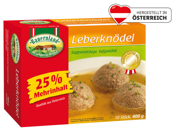 Bauernland Leberknödel