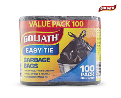 BULK GARBAGE BAGS 100PK