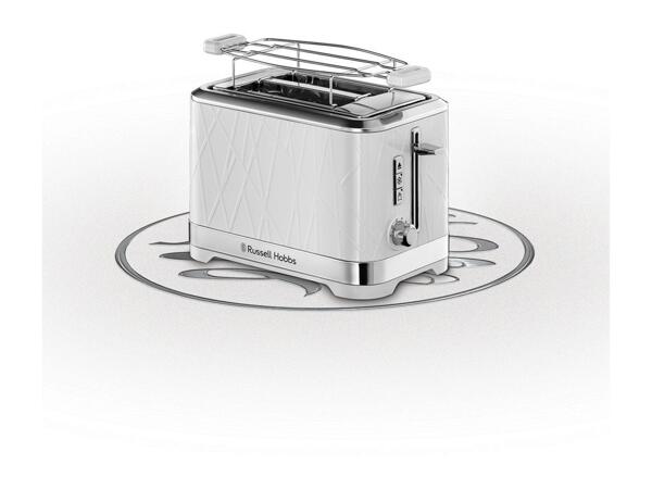 Russell Hobbs 2 Slice Toaster - White