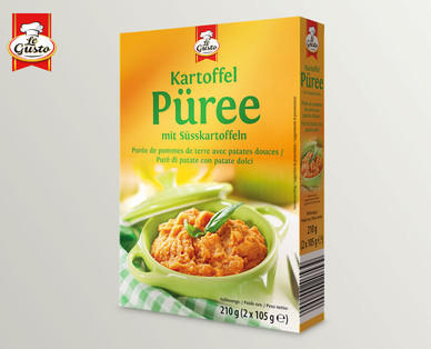LE GUSTO Kartoffelpüree mit Süßkartoffeln