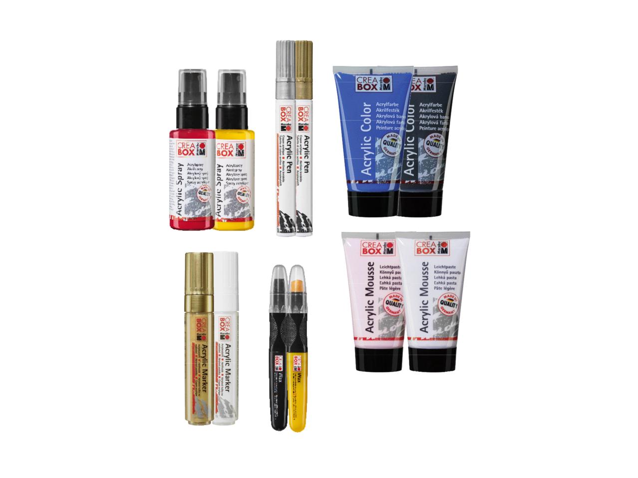 MARABU CREABOX Acrylic Colours