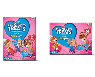 Kellogg's Valentine Rice Krispies Treats Mini Squares