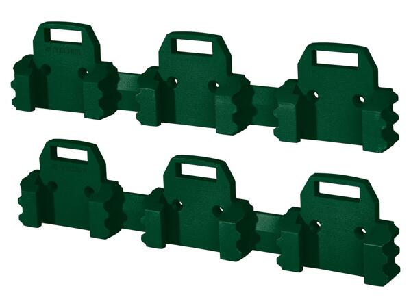 Wall Holder Set For Batteries Or For Cordless Screwdriver