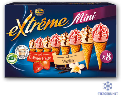 NESTLÉ FRISCO(R) Extreme mini Erdbeere/Vanille