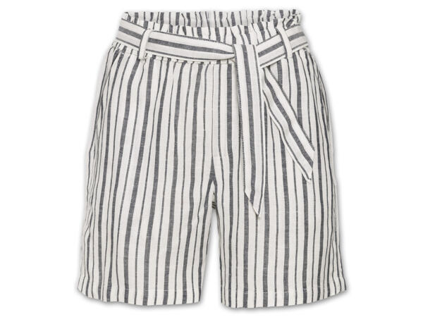Damen Leinen-Shorts