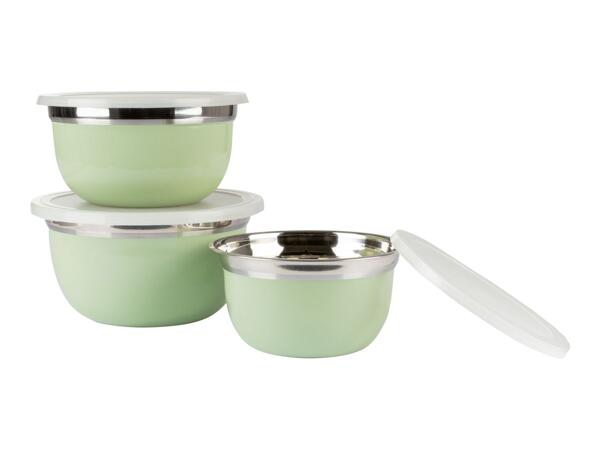Ernesto Stainless Steel Bowls - Set of 3
