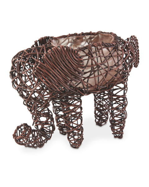 Chestnut Elephant Planter