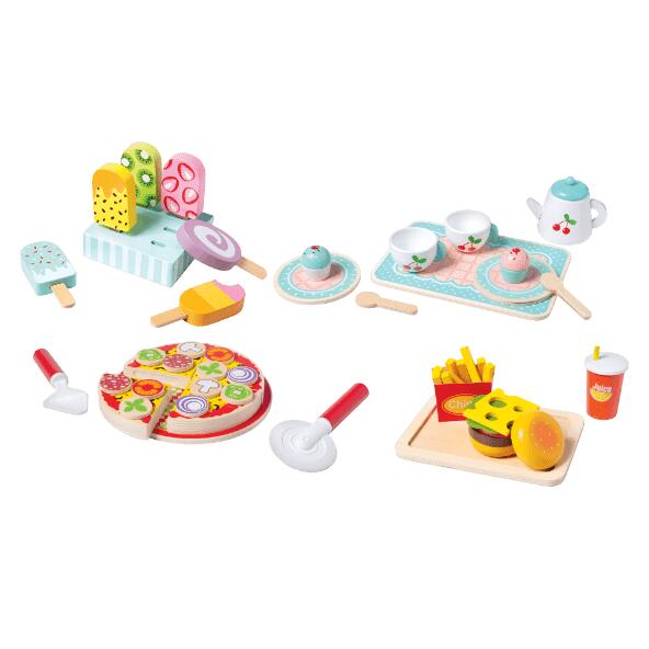 Jouets en bois pour cuisine