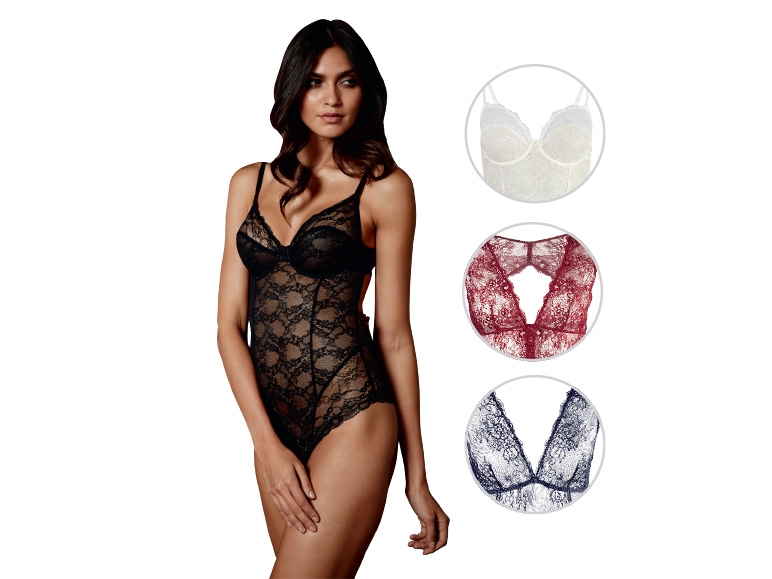 ESMARA LINGERIE Ladies' Lace Bodysuit