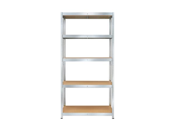 Metal Shelving Unit with 5 Shelves, 180x90x40cm