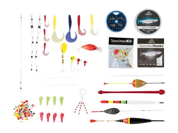 Crivit Shore & Boat Fishing Set - 60 Piece Set