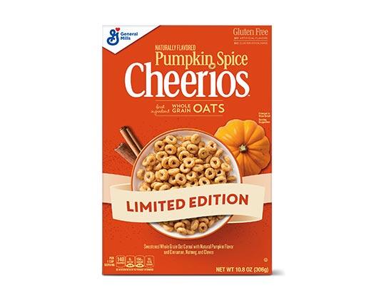 General Mills 
 Cheerios Pumpkin Spice